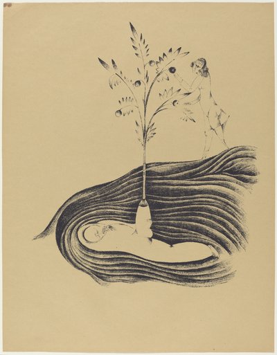 やさしい夢 作： Heinrich Hoerle