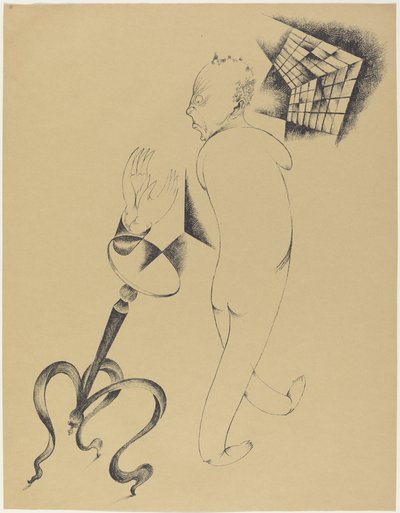 幻覚（幻覚） 作： Heinrich Hoerle
