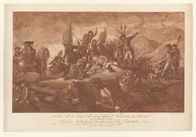 プラハの戦いでのクリストフ・シュヴェリーンの英雄的死 作： Heinrich Jan Penningh