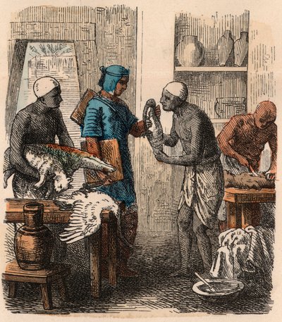 古代エジプト：1866年 作： Heinrich Leutemann