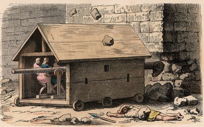 バタリングラム、シージエンジン 作： Heinrich Leutemann