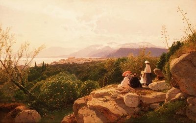 アルプスの情景 作： Heinrich Rudolf Schuster
