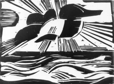 H.Stegemann、太陽、雲 作： Heinrich Stegemann