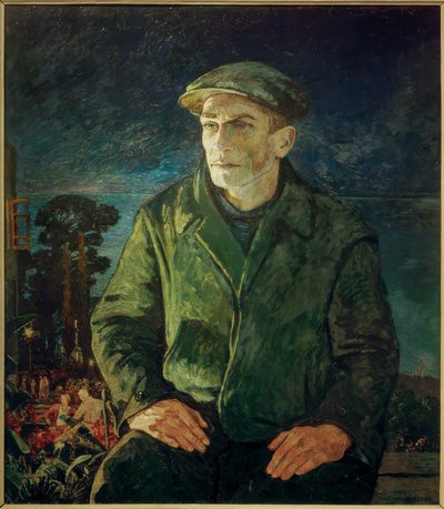 ソチの別荘のドイツ人stachanoworker 作： Heinrich Vogeler