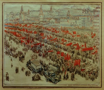 モスクワ 作： Heinrich Vogeler
