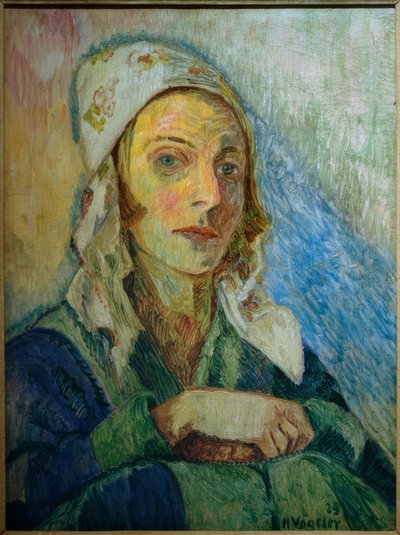 ポートレート Sonja Marchlewska 作： Heinrich Vogeler