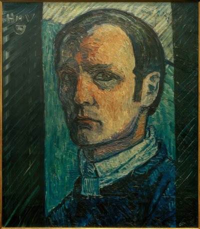 自画像 作： Heinrich Vogeler