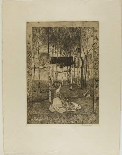 春 作： Heinrich Vogeler