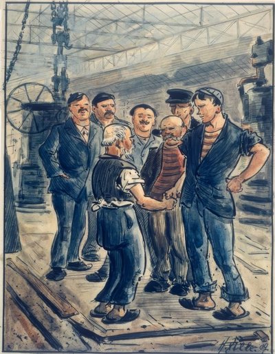記念日I 作： Heinrich Zille