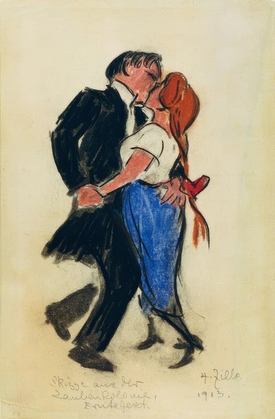 ダンスカップル 作： Heinrich Zille
