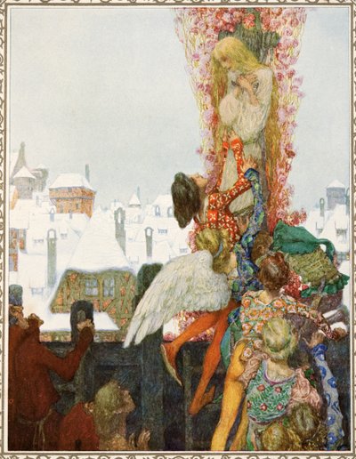 ハンス・クリスチャン・アンデルセンのパブ、テイルズのワイルド・スワンズ。 1911 作： Heinrich and Urban Lefler