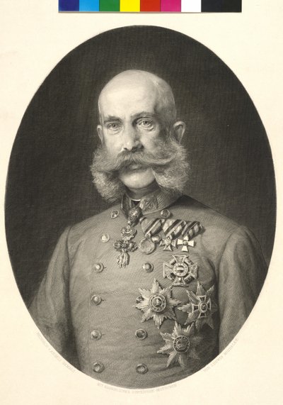 オーストリア皇帝フランツ・ヨーゼフ1世 作： Heinrich von Angeli