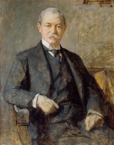 自画像 作： Heinrich von Angeli