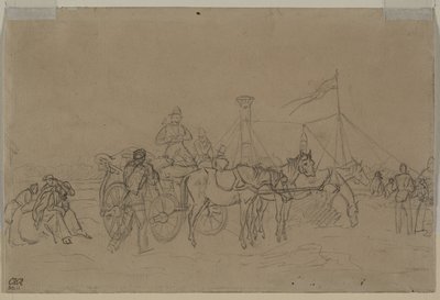 ライン汽船の乗客、1800 年代の第 2 四半期または第 3 四半期。 作： Heinrich von Mayr