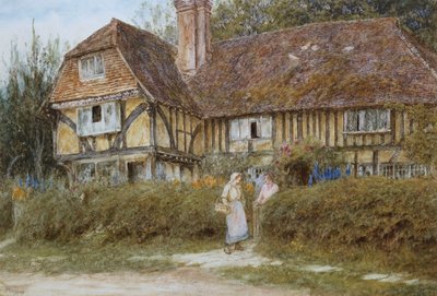 ケンティッシュコテージ 作： Helen Allingham