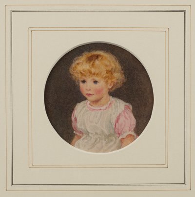 ヘンリー・アリンガム3歳（水彩・紙 作： Helen Allingham