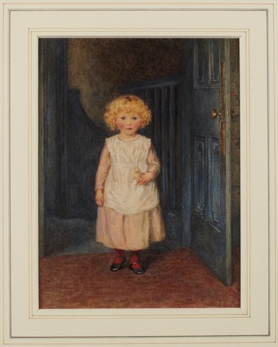 ヘンリー・アリンガム3歳（水彩・紙 作： Helen Allingham