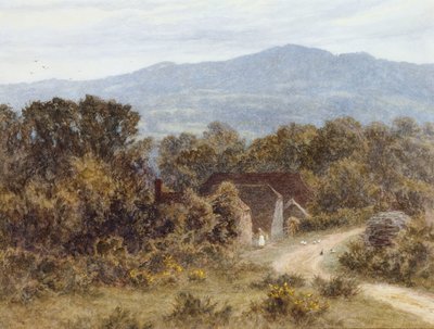 Witley、SandhillsのHindhead 作： Helen Allingham