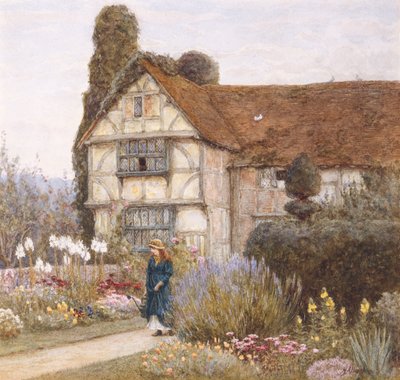 オールドマナーハウス 作： Helen Allingham