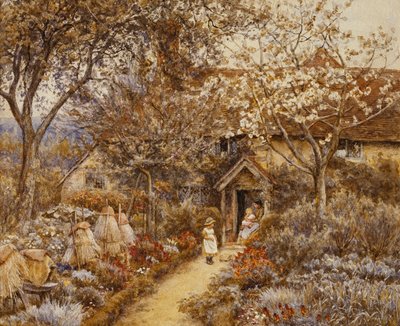 春、1883 作： Helen Allingham