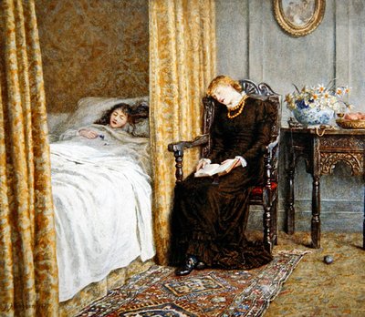 The Convalescent 作： Helen Allingham
