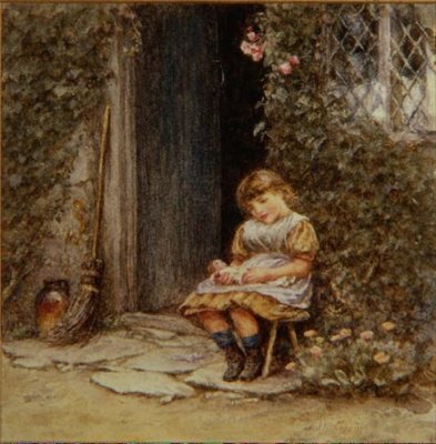 フェイバリットドール 作： Helen Allingham