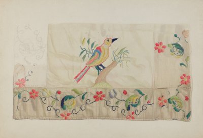クルーエル刺繍 作： Helen E. Gilman