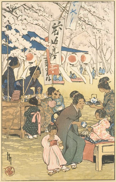 東京の花 作： Helen Hyde