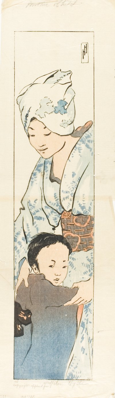 お母さんと子供 作： Helen Hyde