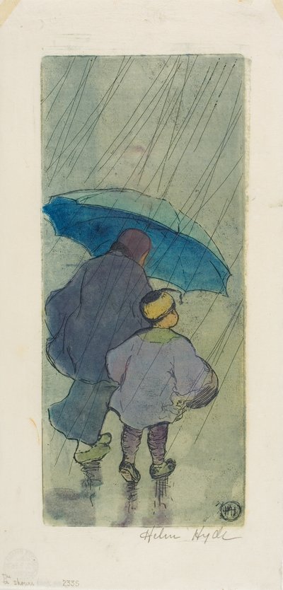 にわか雨 作： Helen Hyde