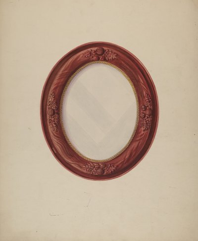 楕円額縁 作： Helen McCollum
