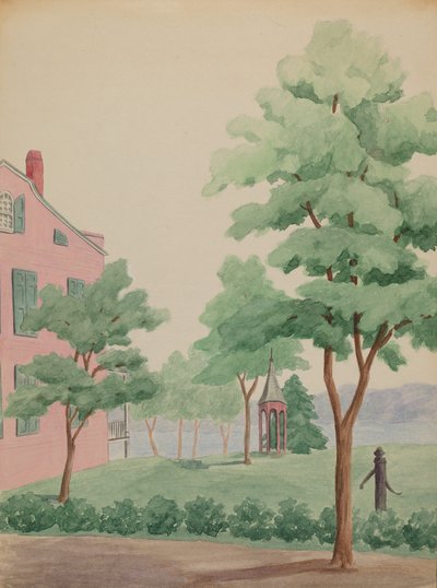 Schermerhorn Estate、c。 1936年。 作： Helen Miller