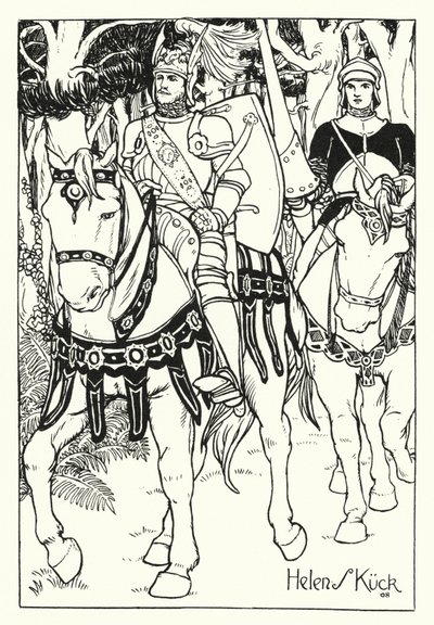 The Knight Magnificent（彫刻 作： Helen S. Kuck