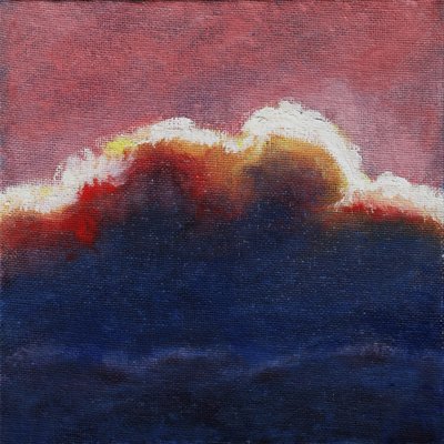 クラウドミニチュアI、2016年 作： Helen White