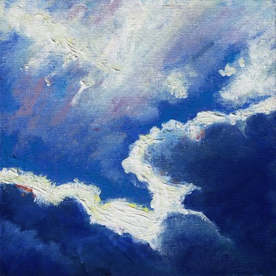クラウドミニチュアVII、2016年 作： Helen White