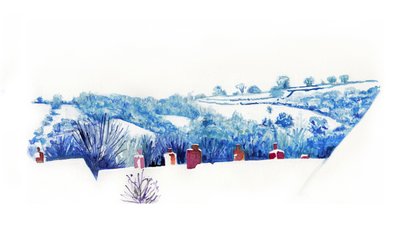 2024年、雪の日 作： Helen White