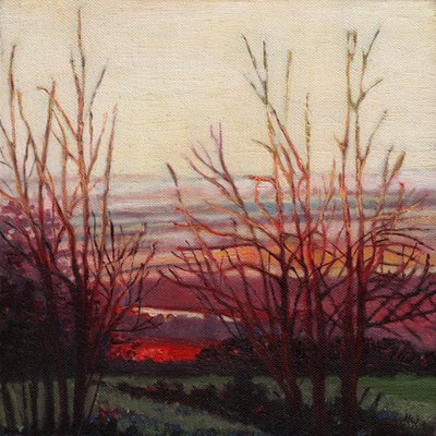Winters light、2012年 作： Helen White