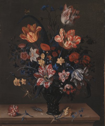 ラムマーのチューリップと他の花 作： Helena Roouers
