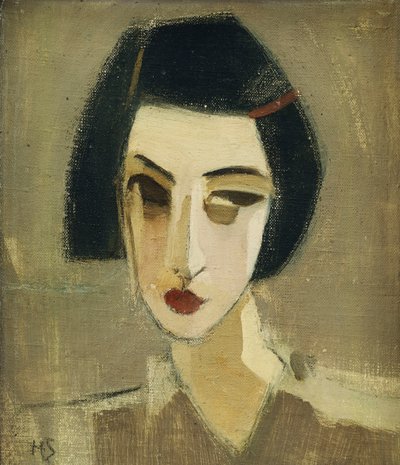 剛田の肖像 作： Helene Schjerfbeck