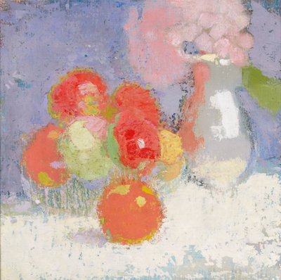 赤いリンゴ、1915 年。 作： Helene Schjerfbeck