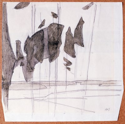 浜辺の松林 作： Helene Schjerfbeck
