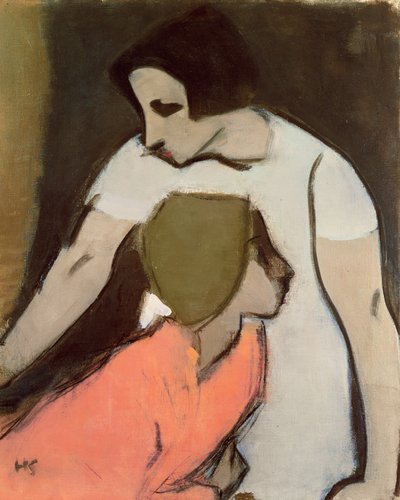 アラーム 作： Helene Schjerfbeck