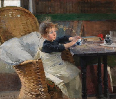  作： Helene Schjerfbeck