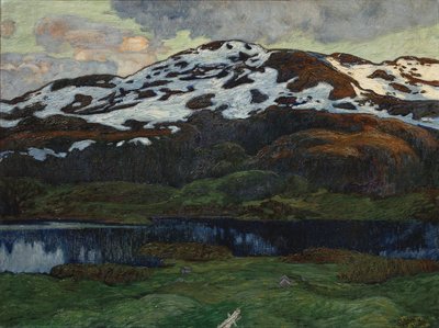 Kallsjönによる夏の夜 作： Helmer Osslund