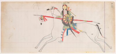自画像、約。 1880年。 作： Henderson Ledger Artist A.