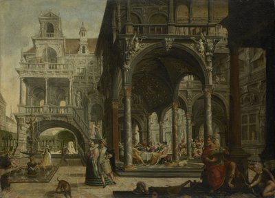 架空のルネッサンス宮殿 作： Hendrick Aerts