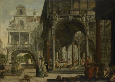 架空のルネサンス宮殿 作： Hendrick Aerts