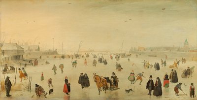 氷上の光景 作： Hendrick Avercamp