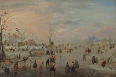 氷を楽しむ 作： Hendrick Avercamp