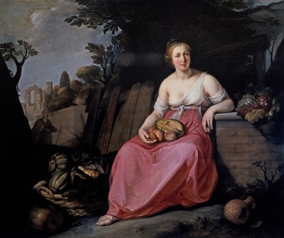 ヴァータムナスとポモナ 作： Hendrick Bloemaert